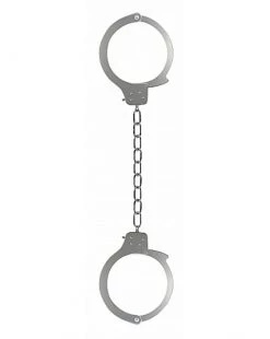 Touche Prison Legcuffs Metal - Silver -