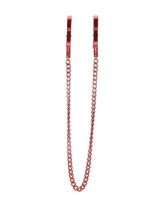 Touche Pincers Nipple Clamps - Red -
