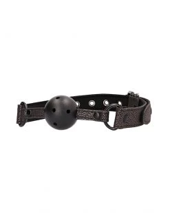 Ouch - Elegant Ball Gag - Dark Grey