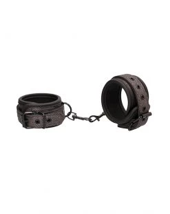 Ouch - Elegant Ankle Cuffs - Dark Grey