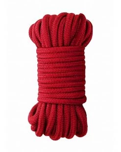 Shots Toys Ouch! Japanese Rope 10 Meter - Red