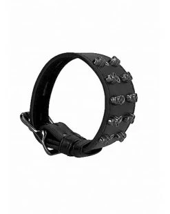 Shots Toys Ouch! Skulls And Bones - Bracelet With Skulls - Black - One Size