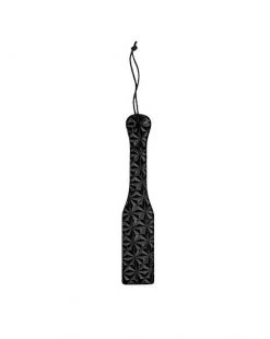 Shots Toys Luxury Paddle - Black - 12.4 Inch