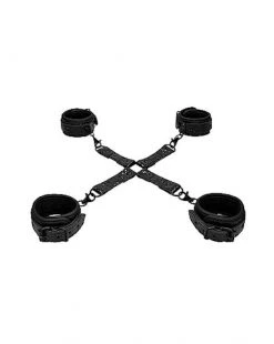 Shots Toys Luxury Hogtie - Black
