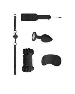 Shots Toys Introductory Bondage Kit - Black