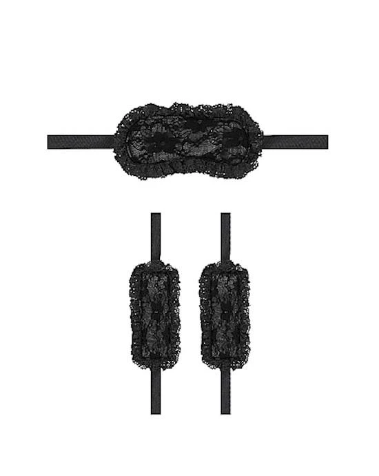 Shots Toys Introductory Bondage Kit - Black