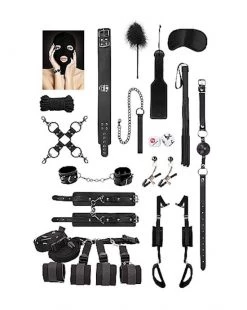 Shots Toys Advanced Bondage- Black - Black