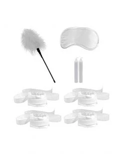 Shots Toys Honeymoon Bondage Kit- White