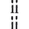 Shots Toys Door Restraint Set- Black - Black