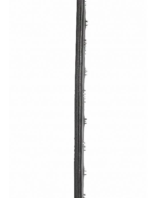 Shots Toys Leather Vampire Paddle- Black - Black - 16 Inch - Image 2