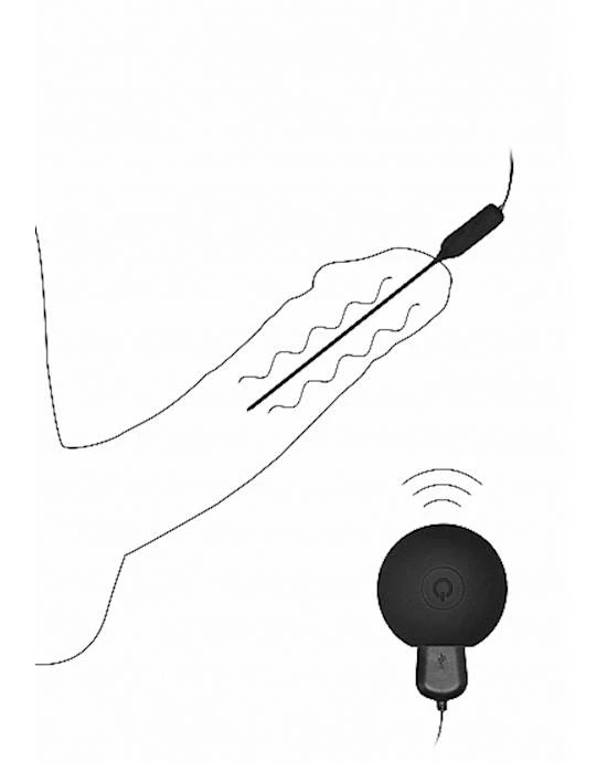 Shots Toys Rechargable Vibrating Plug With Remote - Black - Image 6