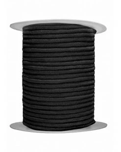 Shots Toys Bondage Rope 100 Meters - Black