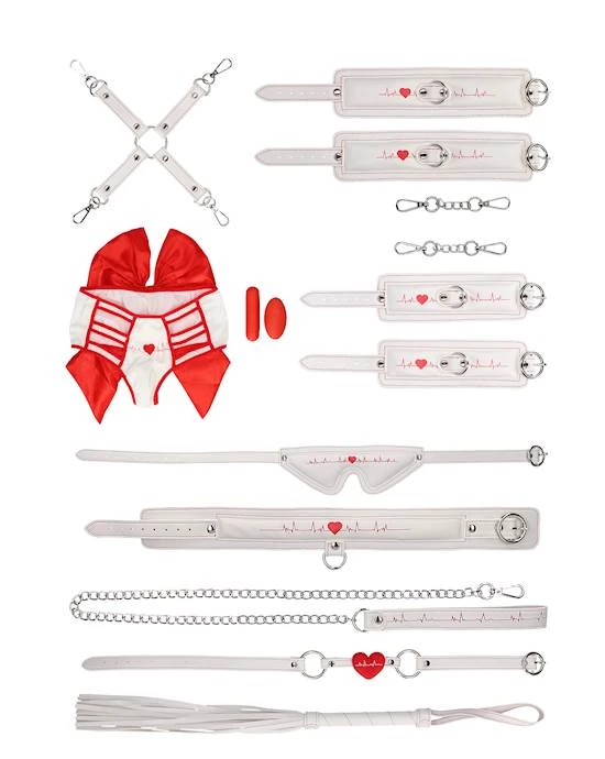 Shots Toys Nurse Bondage Kit - White - Image 2
