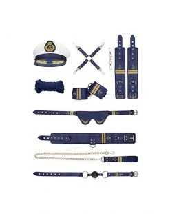 Shots Toys Sailor Bondage Kit - Blue
